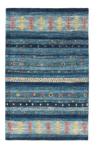 Alfombra Gabbeh - Loribaft Persa - Real - 129 x 84 cm - multicolor