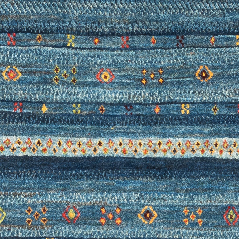 Alfombra Gabbeh - Loribaft Persa - Real - 129 x 84 cm - multicolor