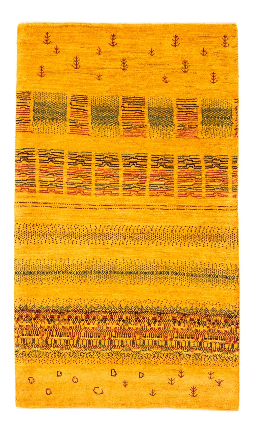 Alfombra Gabbeh - Loribaft Persa - Real - 130 x 79 cm - multicolor