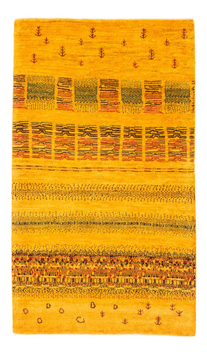 Alfombra Gabbeh - Loribaft Persa - Real - 130 x 79 cm - multicolor