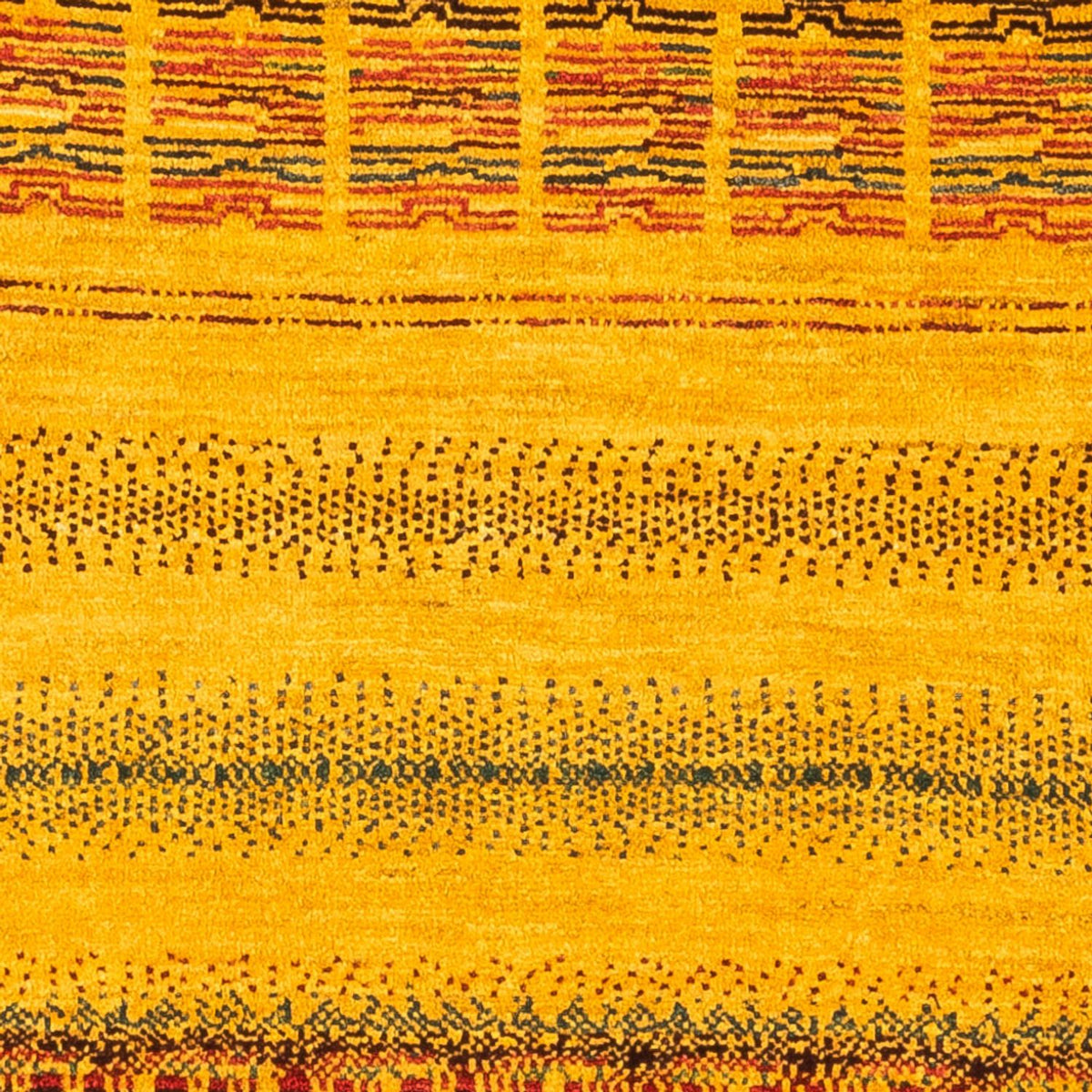 Alfombra Gabbeh - Loribaft Persa - Real - 130 x 79 cm - multicolor