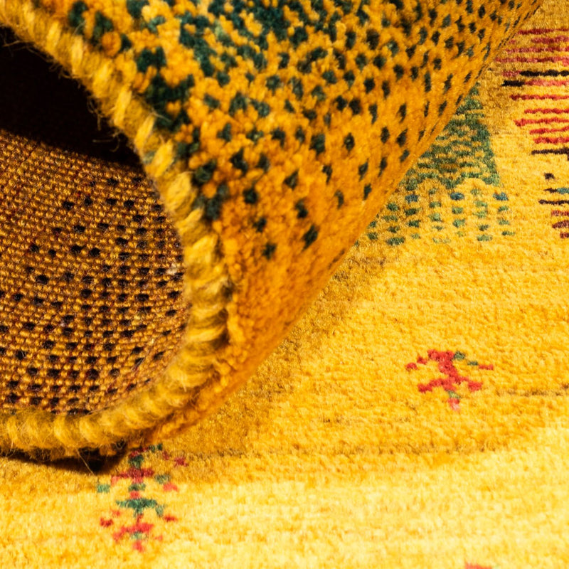 Alfombra Gabbeh - Loribaft Persa - Real - 130 x 79 cm - multicolor