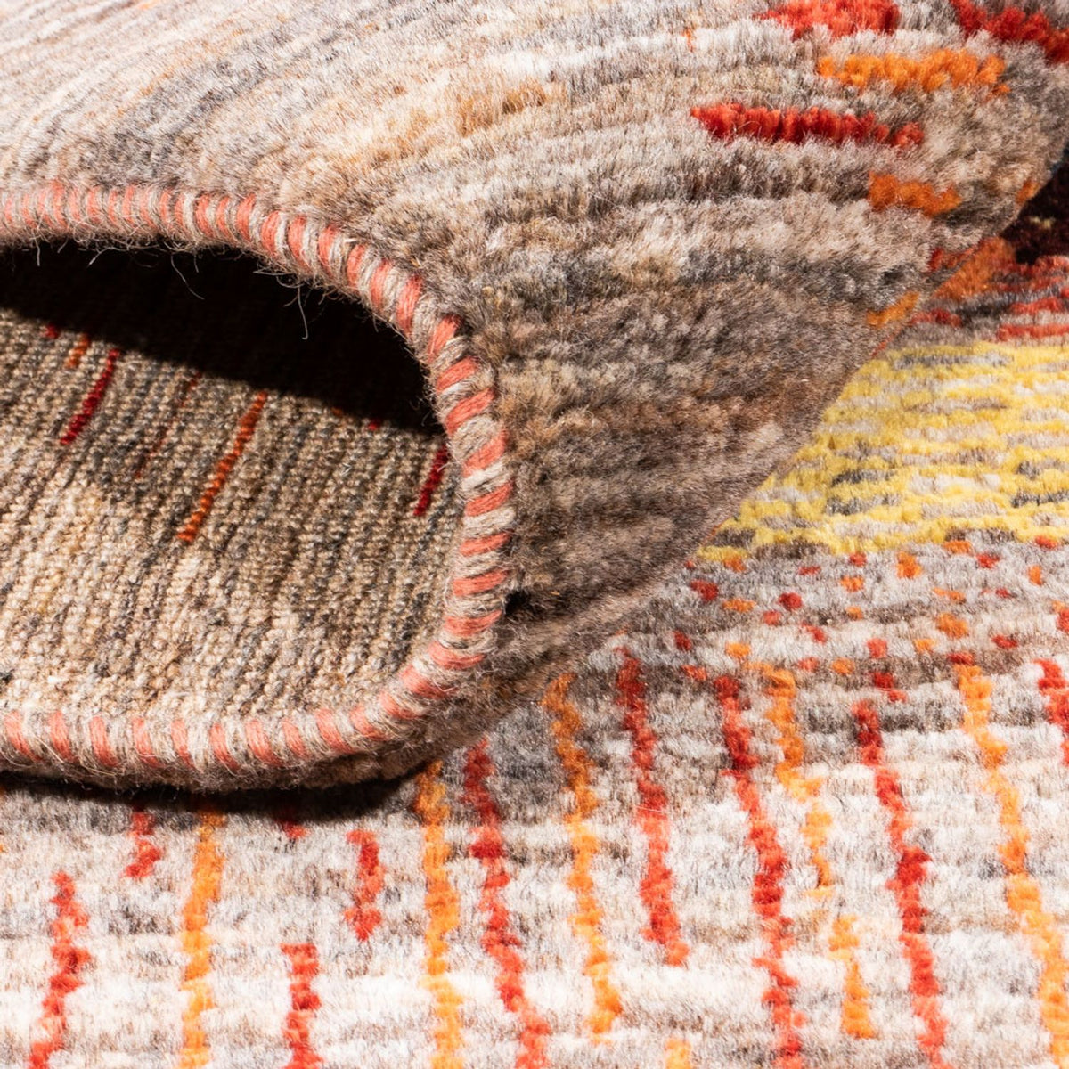 Alfombra Gabbeh - Loribaft Persa - Real - 203 x 153 cm - multicolor