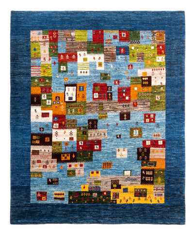 Loribaft Alfombra 159x192cm - Perserteppich Wollteppich