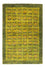 Alfombra Gabbeh - Loribaft Persa - Real - 157 x 108 cm - verde claro