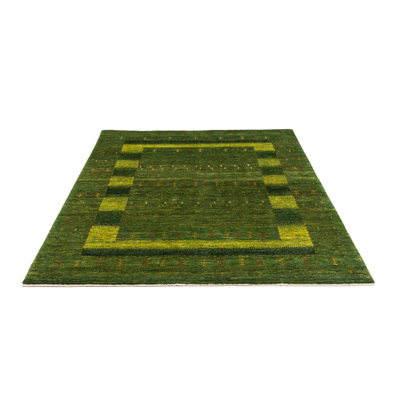 Alfombra Gabbeh - Loribaft Persa - 205 x 150 cm - verde