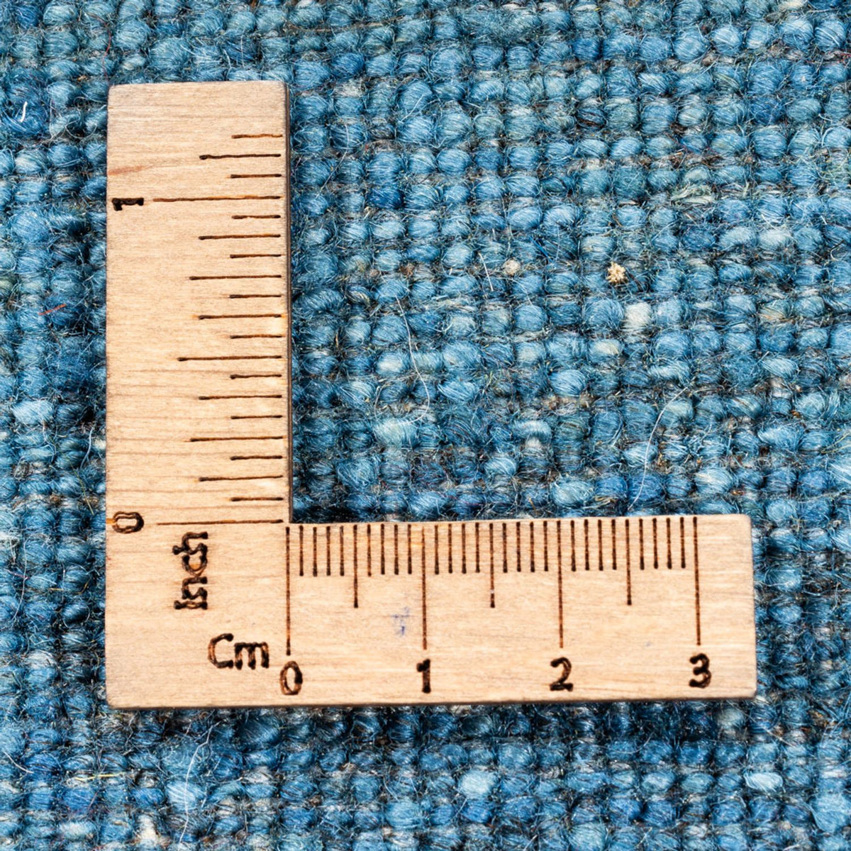 Alfombra Gabbeh - Loribaft Persa - 209 x 154 cm - azul