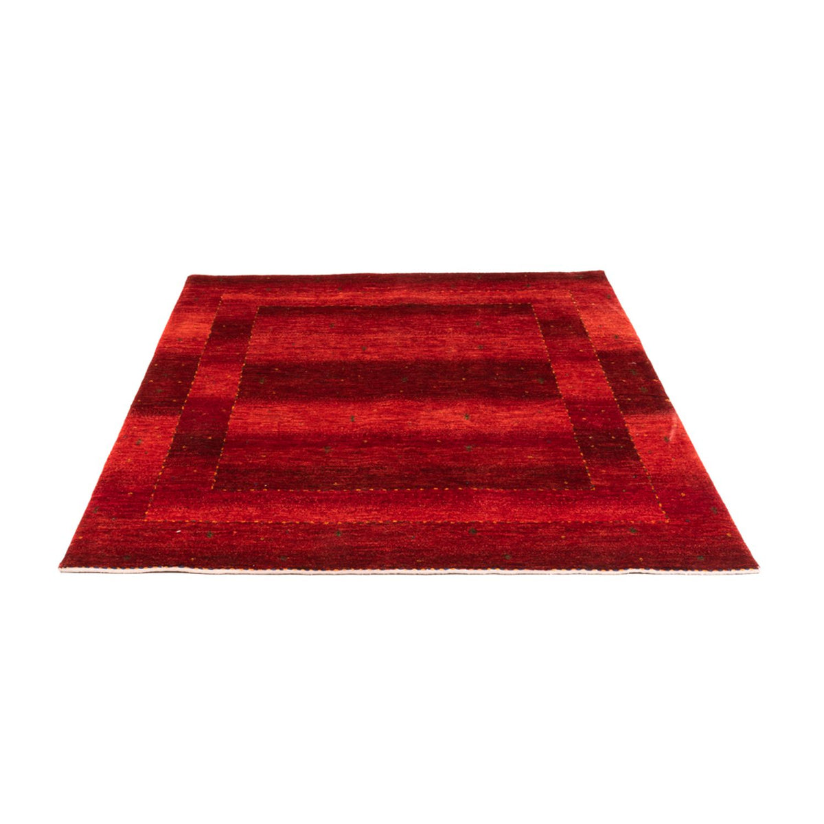 Alfombra Gabbeh - Loribaft Persa - 170 x 147 cm - rojo