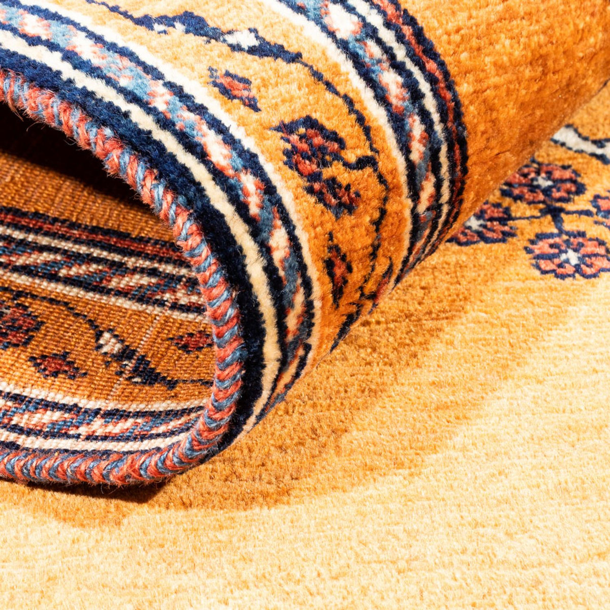 Alfombra Gabbeh - Persa - 148 x 105 cm - oro
