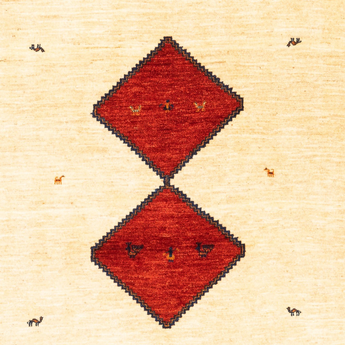 Alfombra Gabbeh - Persa - 210 x 140 cm - beige