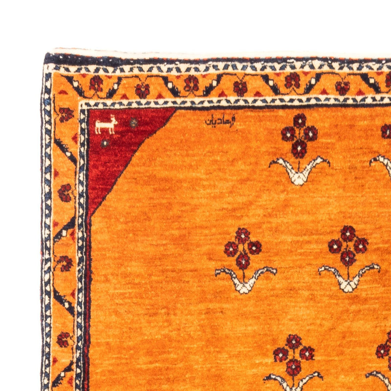 Alfombra Gabbeh - Persa - 170 x 128 cm - oro