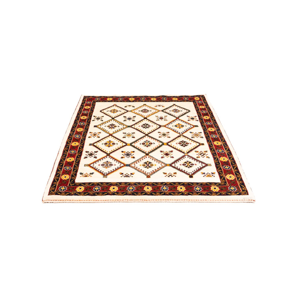 Alfombra Gabbeh - Persa - 155 x 114 cm - crema