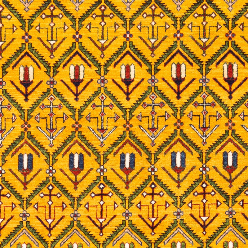Alfombra Gabbeh - Persa - 188 x 126 cm - oro