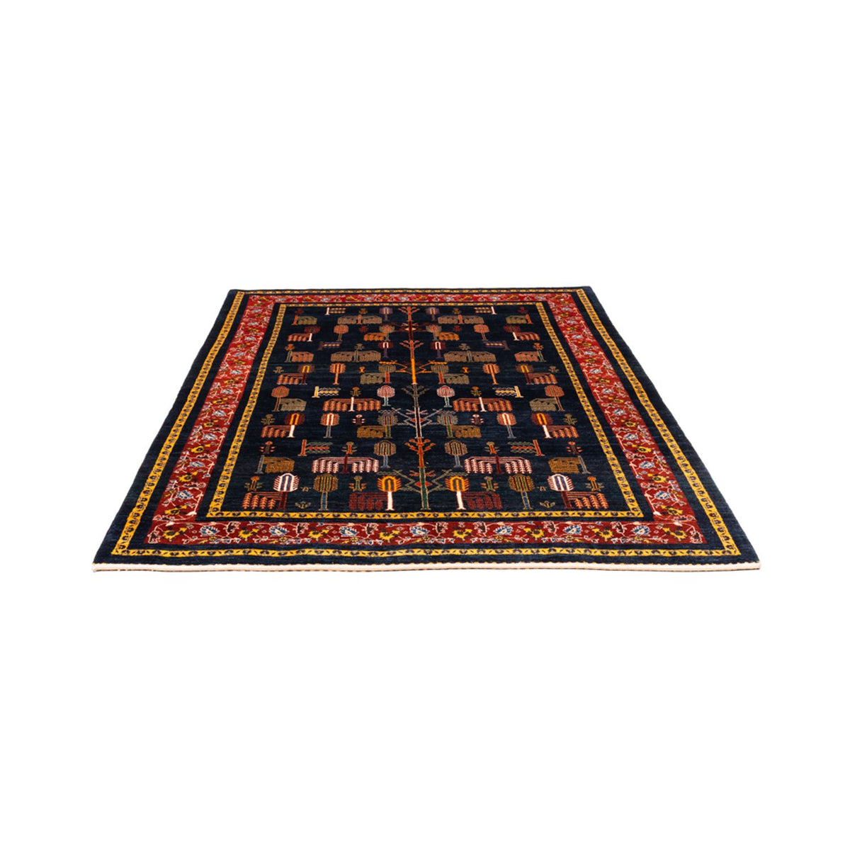 Alfombra Gabbeh - Persa - 240 x 170 cm - azul oscuro
