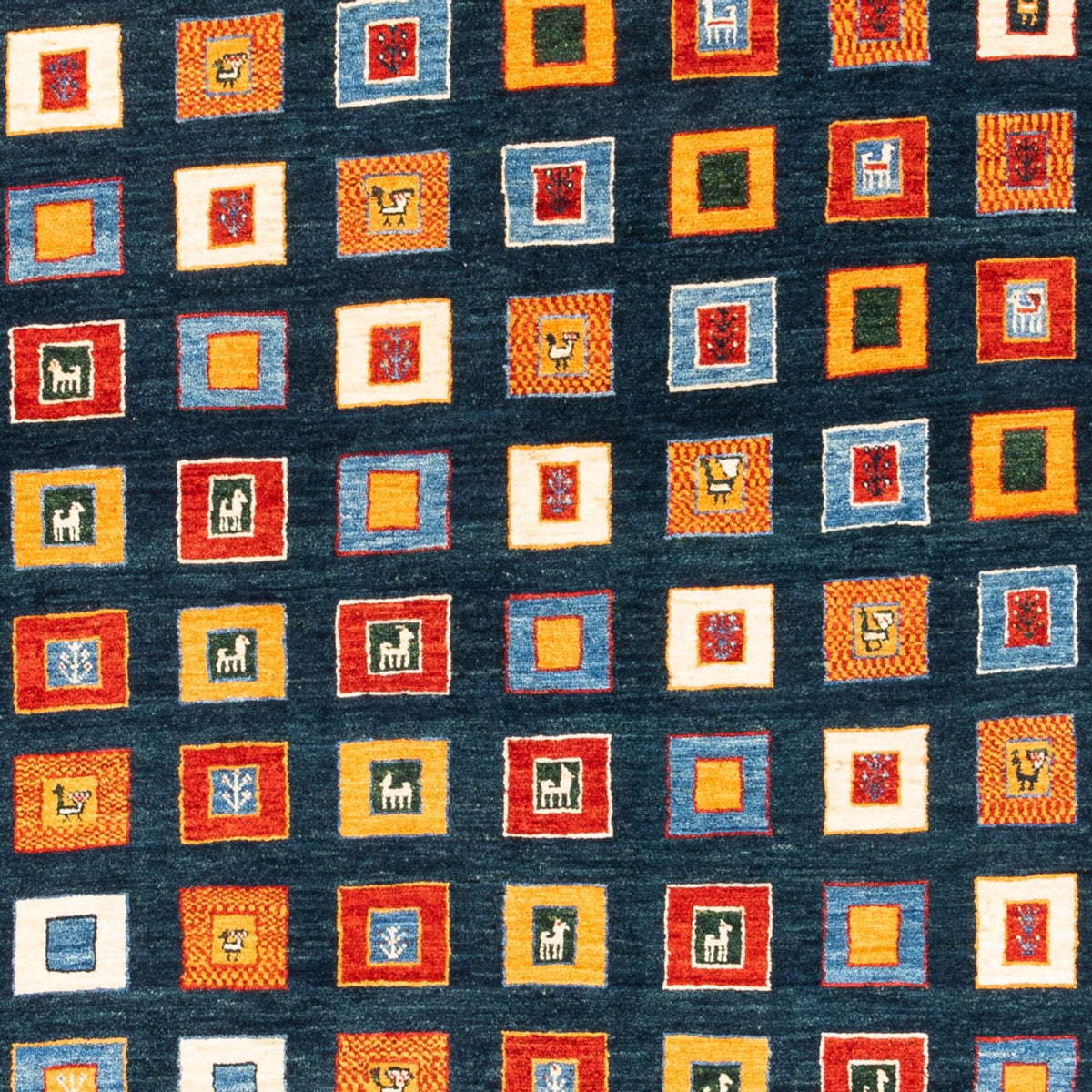 Alfombra Gabbeh - Persa - 238 x 168 cm - multicolor