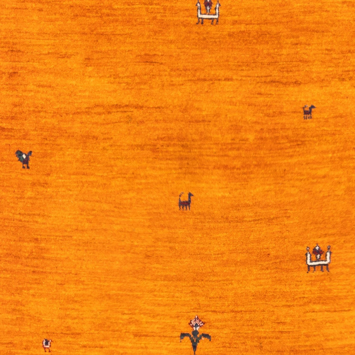 Alfombra Gabbeh - Persa - 165 x 107 cm - oro
