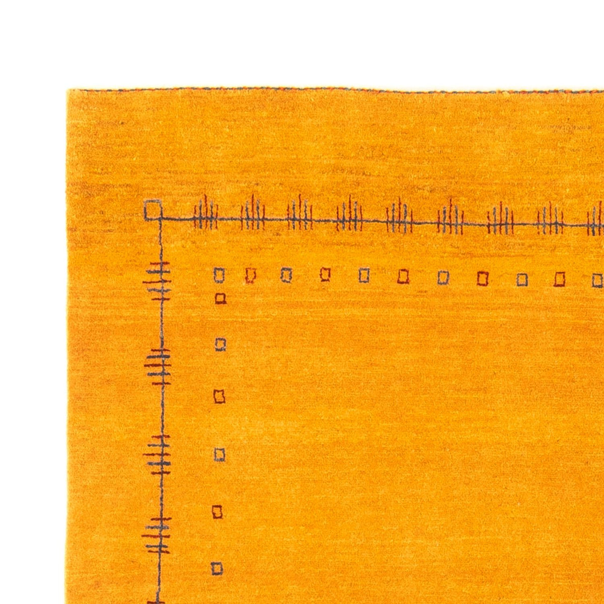 Alfombra Gabbeh - Persa - 191 x 147 cm - oro