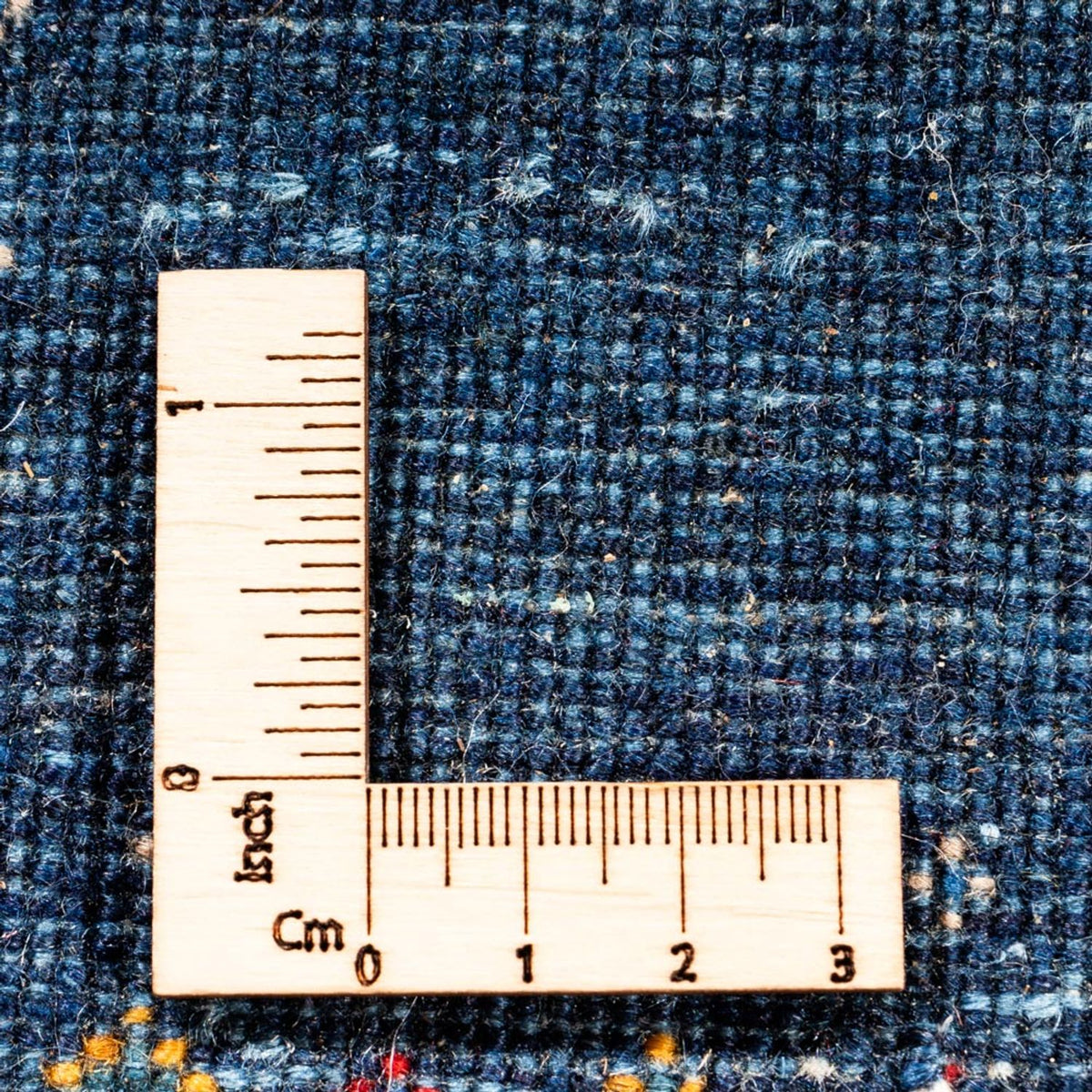 Alfombra de pasillo Alfombra Gabbeh - Persa - 245 x 83 cm - azul oscuro