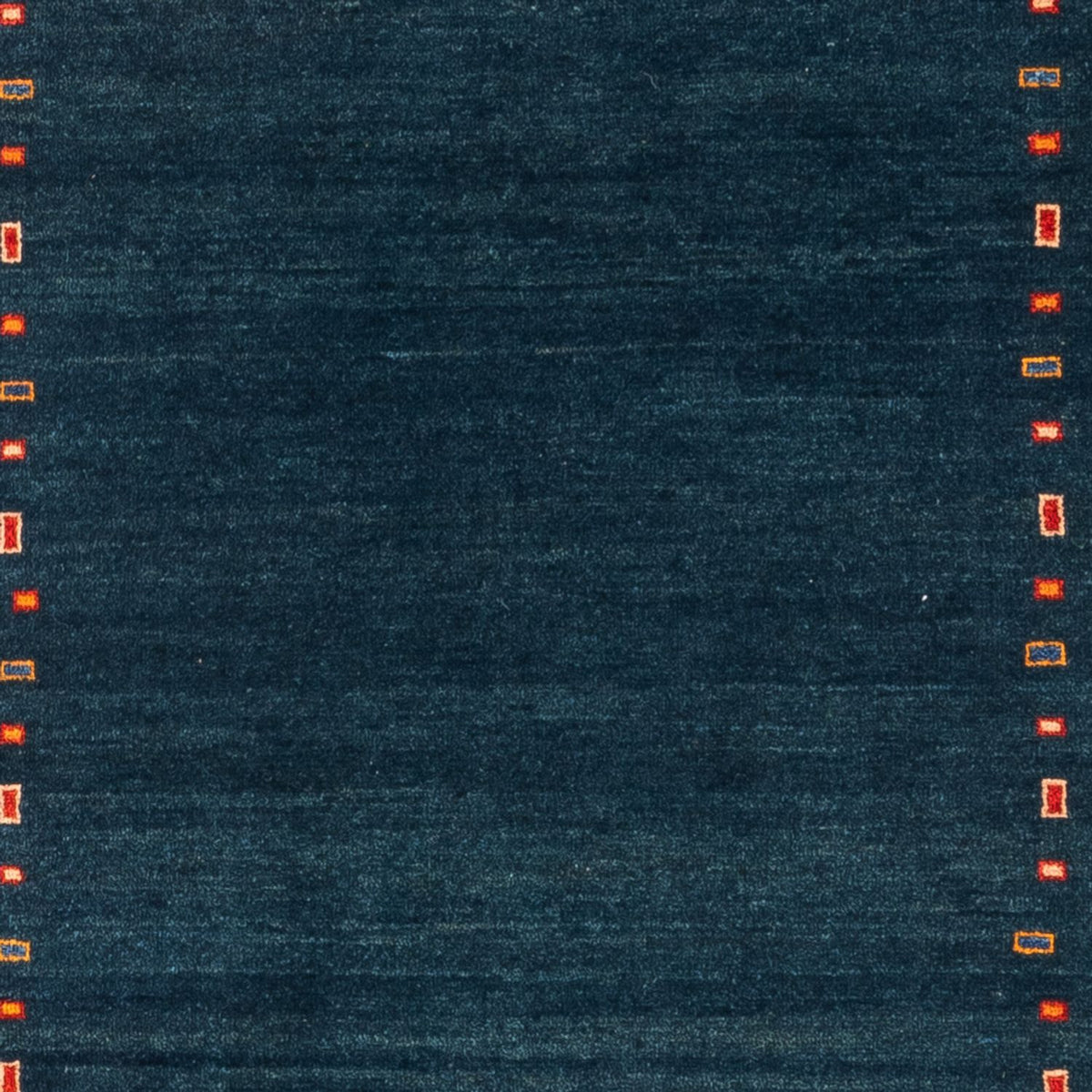 Alfombra de pasillo Alfombra Gabbeh - Persa - 251 x 80 cm - azul oscuro