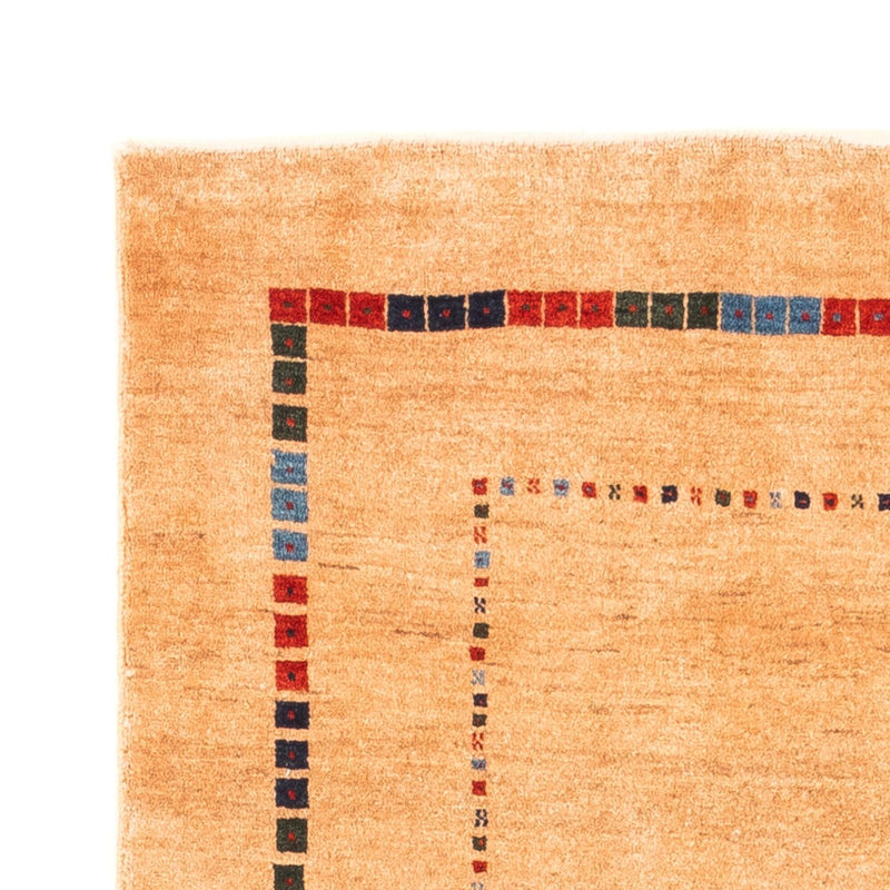 Alfombra de pasillo Alfombra Gabbeh - Persa - 196 x 82 cm - beige