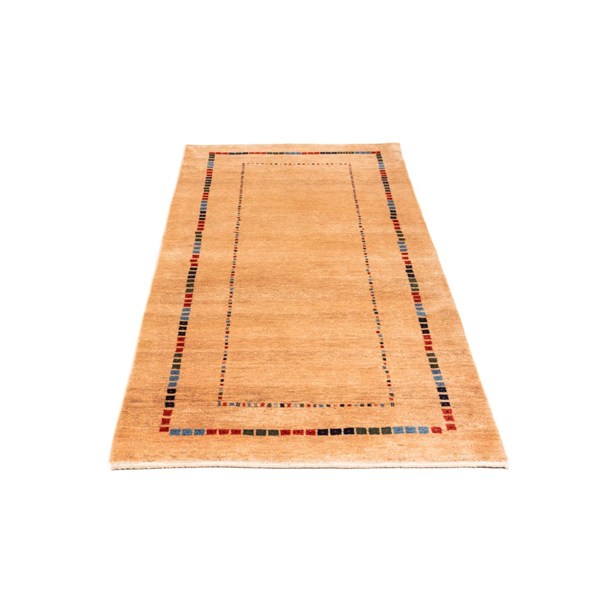 Alfombra de pasillo Alfombra Gabbeh - Persa - 196 x 82 cm - beige