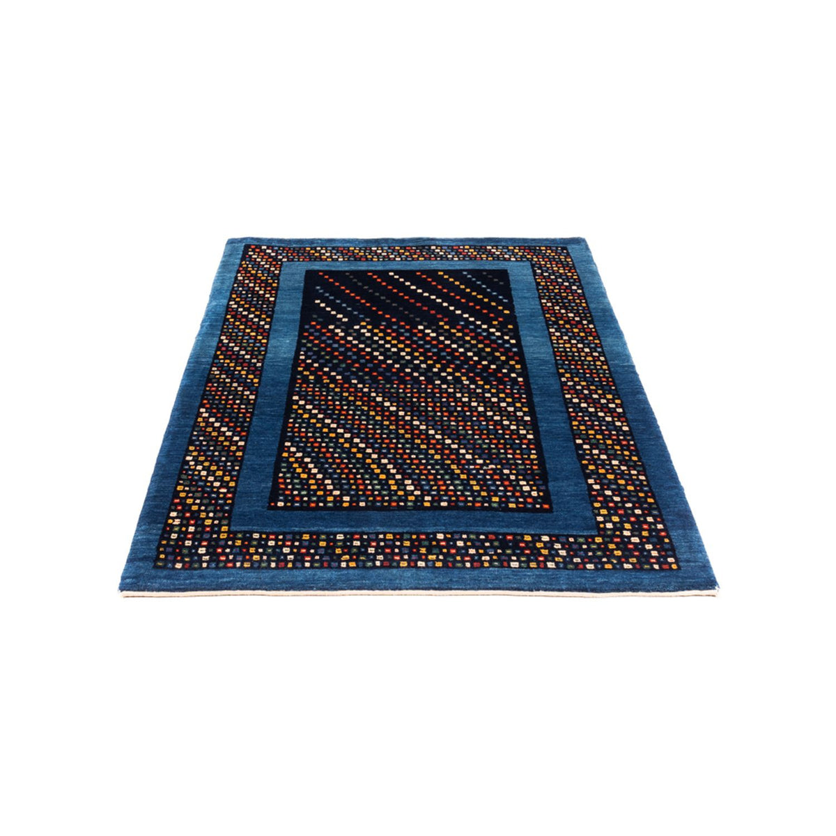Alfombra Gabbeh - Persa - 150 x 100 cm - azul