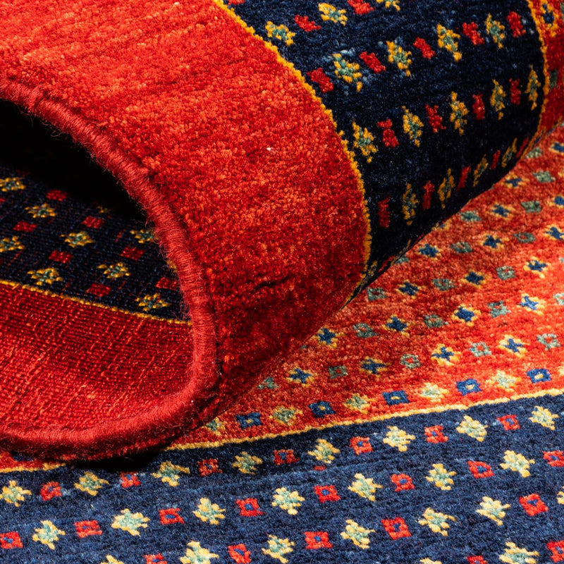 Alfombra Gabbeh - Persa - 165 x 118 cm - rojo