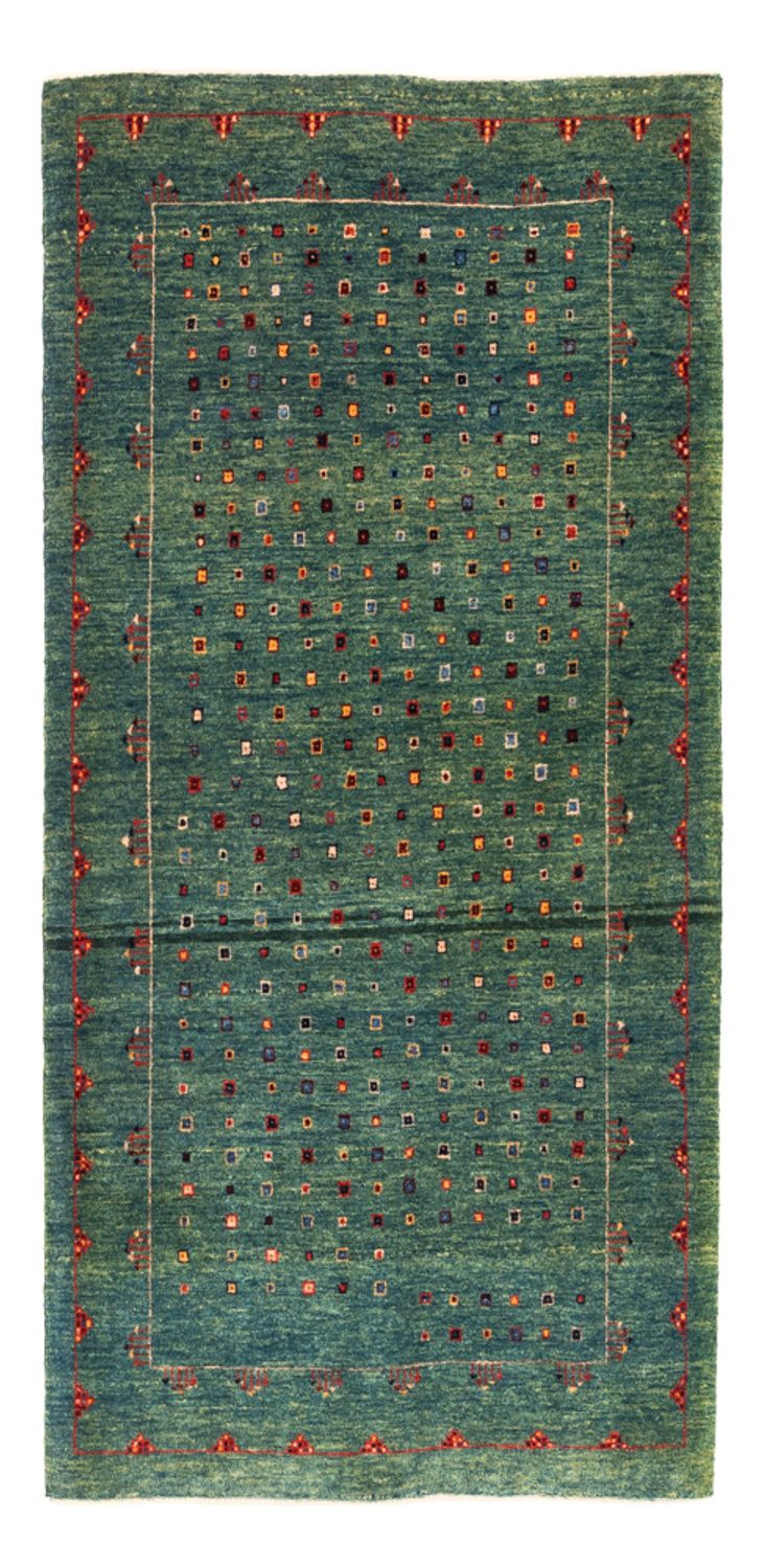 Alfombra Gabbeh - Persa - 163 x 84 cm - verde