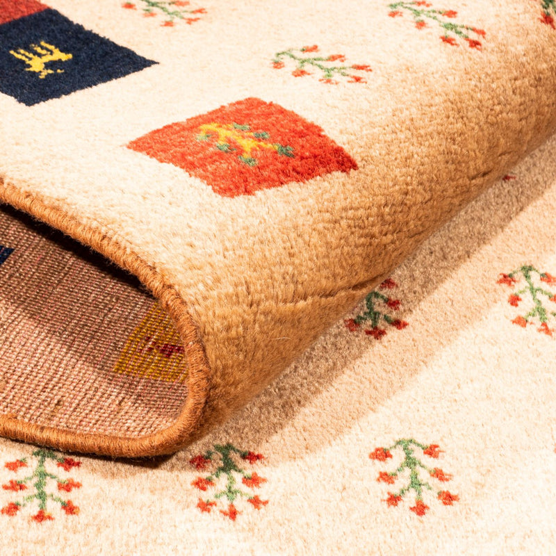 Alfombra Gabbeh - Persa - 155 x 107 cm - beige
