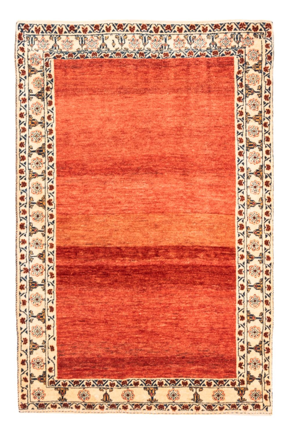 Alfombra Gabbeh - Persa - 148 x 108 cm - rojo