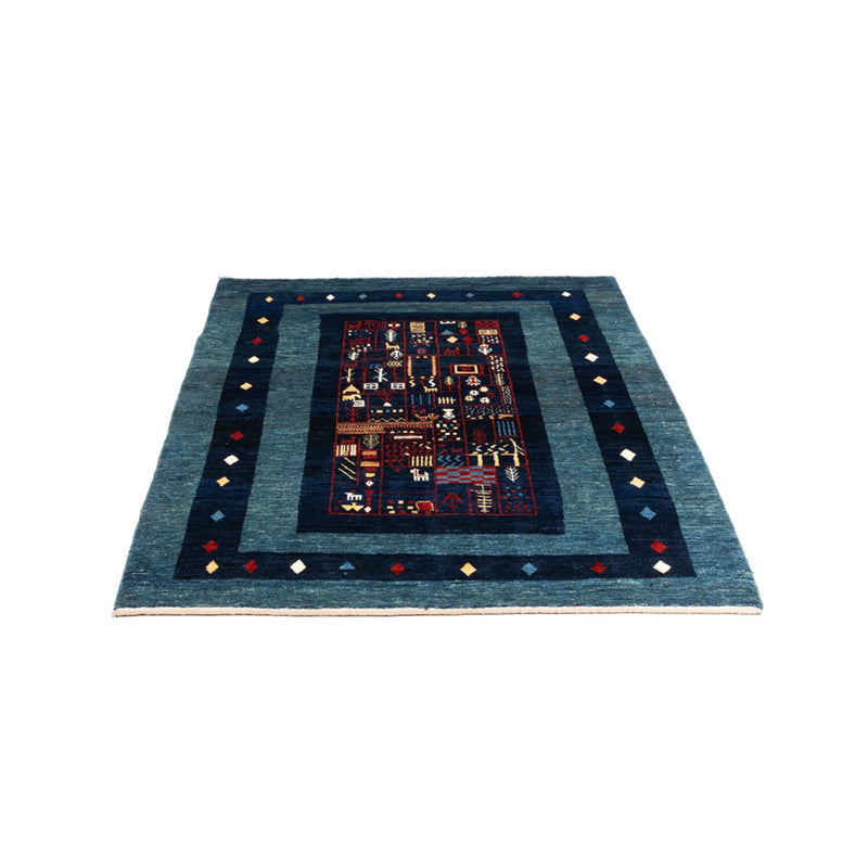 Alfombra Gabbeh - Persa - 173 x 124 cm - azul