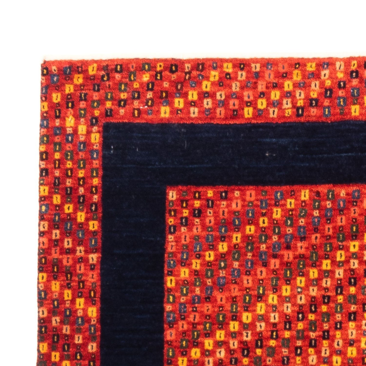 Alfombra Gabbeh - Persa - 155 x 98 cm - rojo