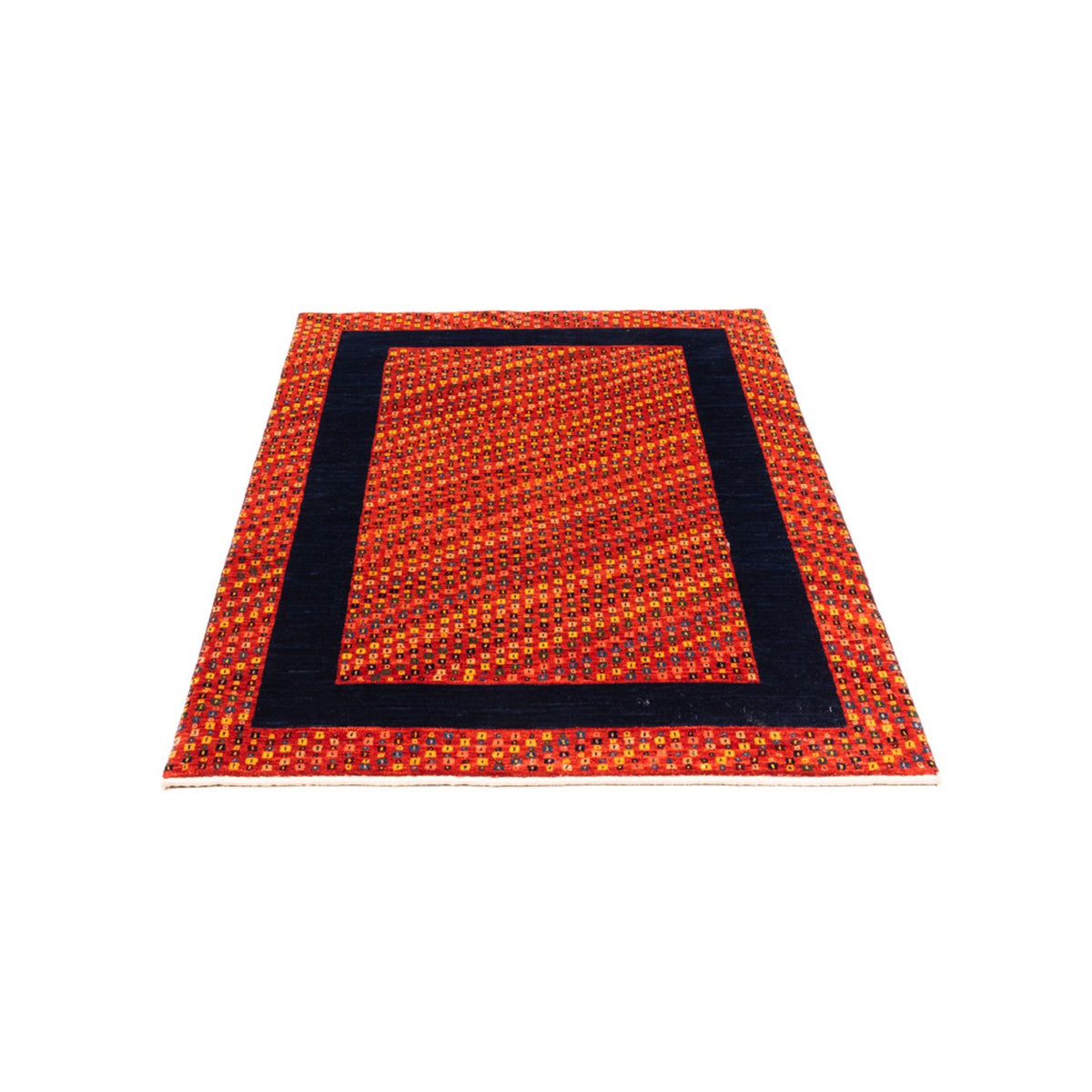 Alfombra Gabbeh - Persa - 155 x 98 cm - rojo