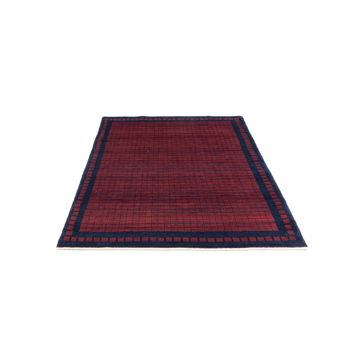 Alfombra Gabbeh - Persa - 195 x 120 cm - rojo vino