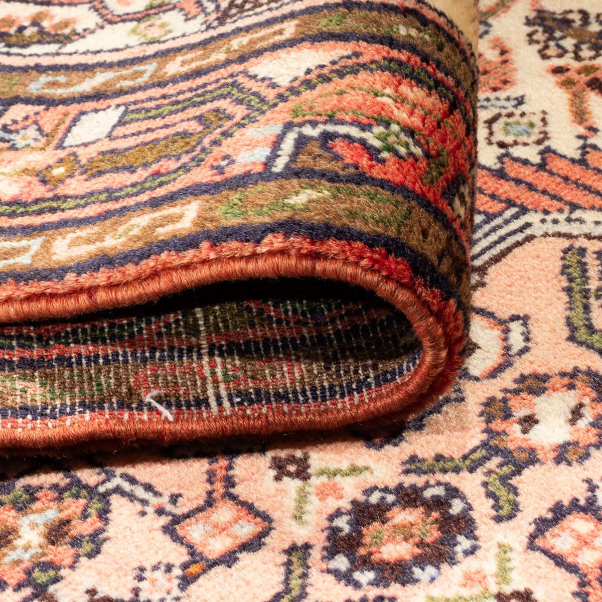 Alfombra de pasillo Alfombra persa - Nómada - 306 x 80 cm - crema