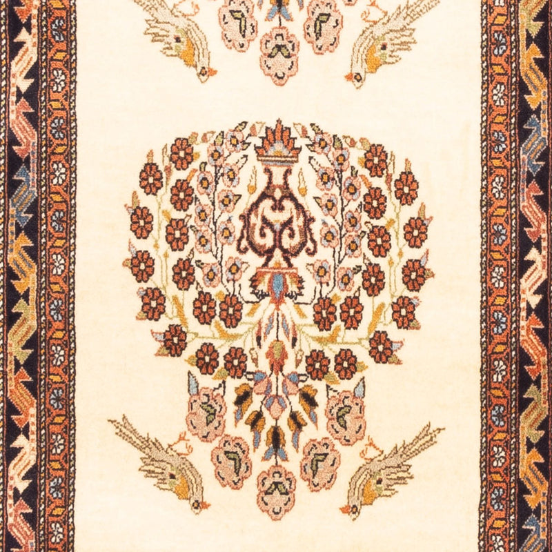 Alfombra de pasillo Alfombra persa - Nómada - 290 x 75 cm - crema