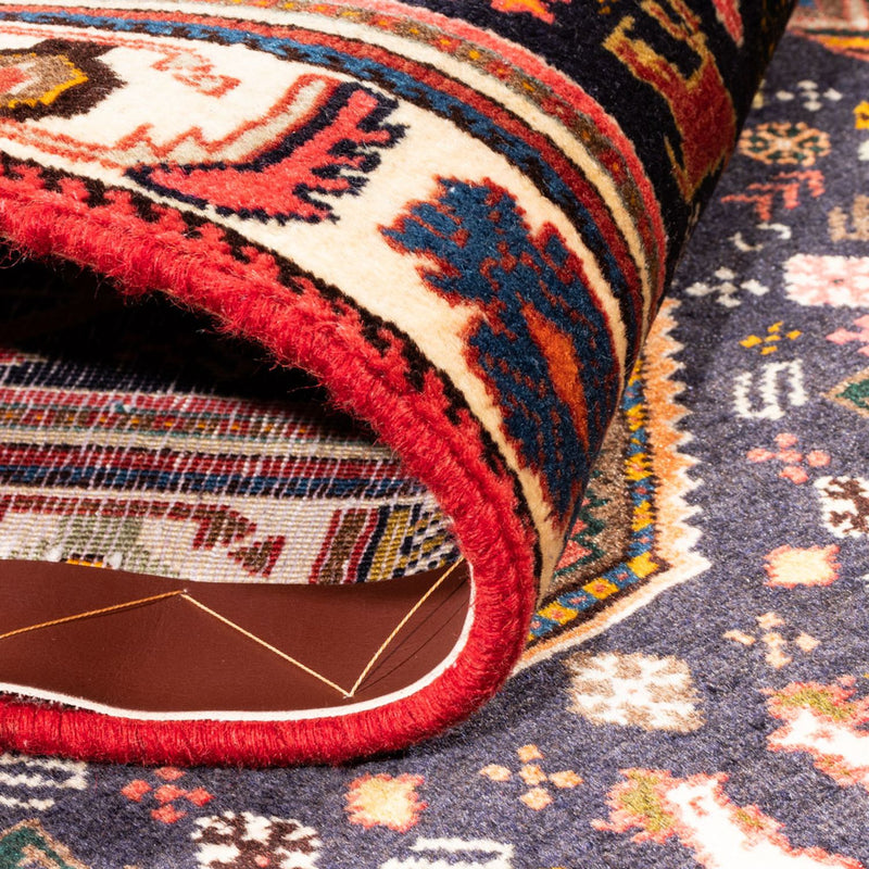 Alfombra de pasillo Alfombra persa - Nómada - 290 x 80 cm - azul oscuro