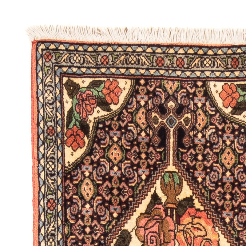 Alfombra de pasillo Alfombra persa - Clásica - 248 x 50 cm - salmón