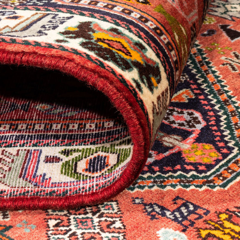 Alfombra de pasillo Alfombra persa - Nómada - 258 x 80 cm - rojo