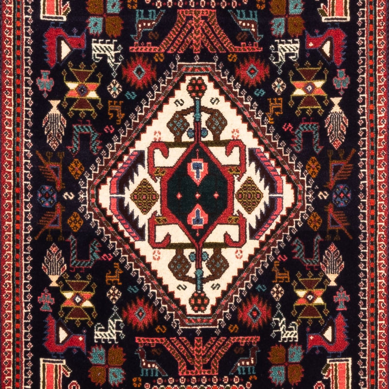 Alfombra de pasillo Alfombra persa - Nómada - 250 x 78 cm - azul oscuro