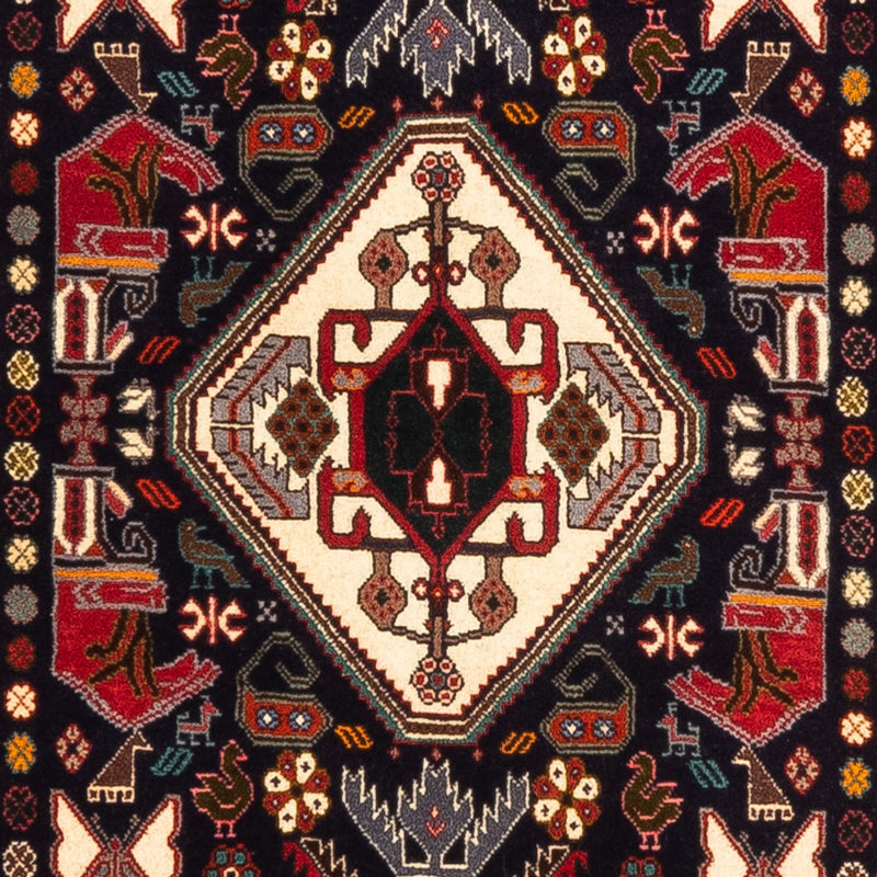 Alfombra de pasillo Alfombra persa - Nómada - 262 x 83 cm - azul oscuro