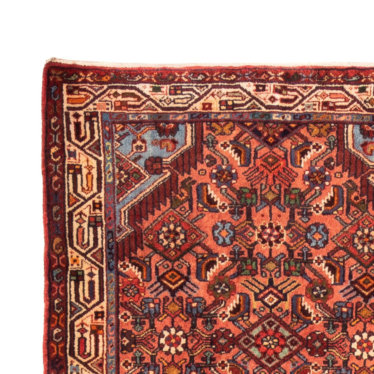 Alfombra de pasillo Alfombra persa - Nómada - 313 x 87 cm - rojo