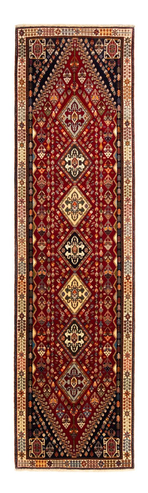 Alfombra de pasillo Alfombra persa - Nómada - 308 x 82 cm - rojo