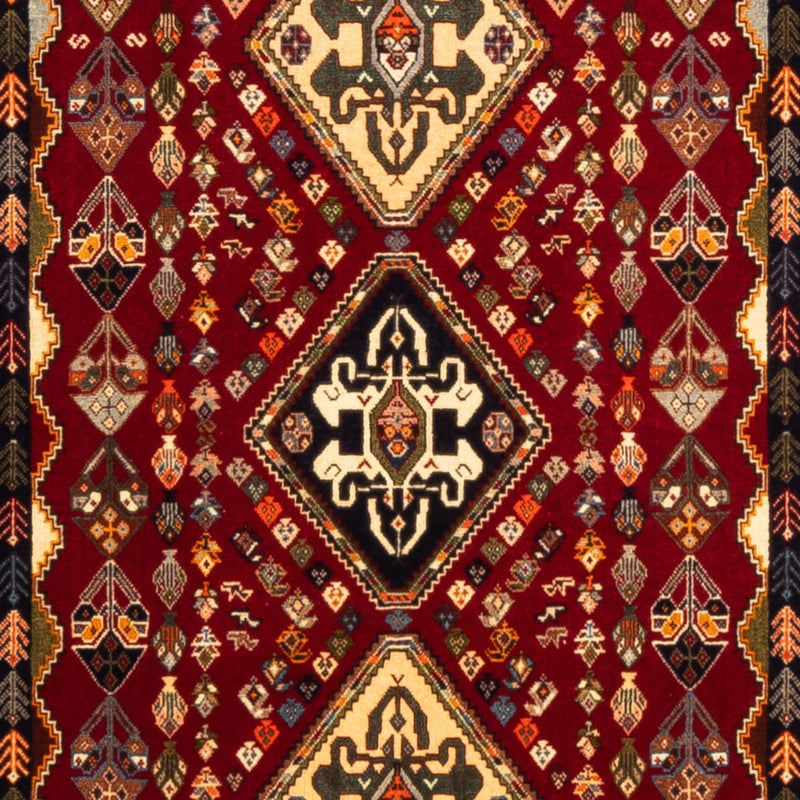 Alfombra de pasillo Alfombra persa - Nómada - 308 x 82 cm - rojo