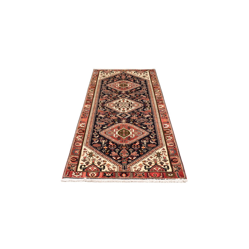 Alfombra de pasillo Alfombra persa - Nómada - 253 x 82 cm - azul oscuro