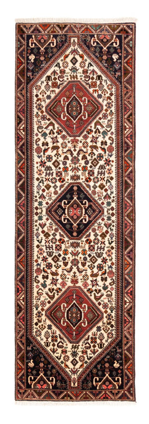 Alfombra de pasillo Alfombra persa - Nómada - 250 x 80 cm - crema
