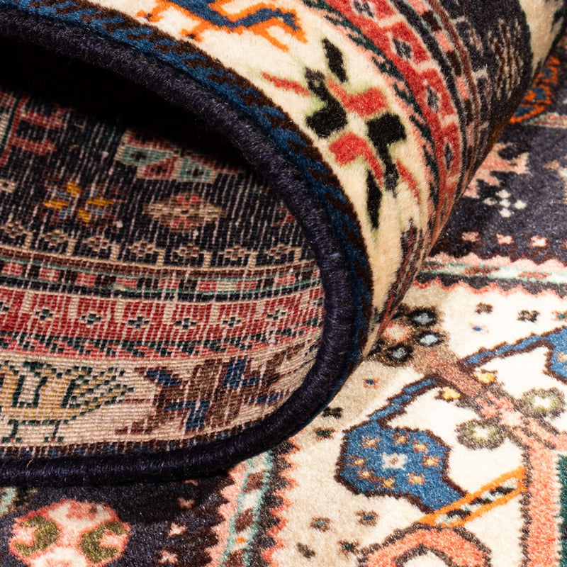 Alfombra de pasillo Alfombra persa - Nómada - 297 x 74 cm - azul oscuro