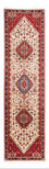 Alfombra de pasillo Alfombra persa - Nómada - 306 x 83 cm - crema
