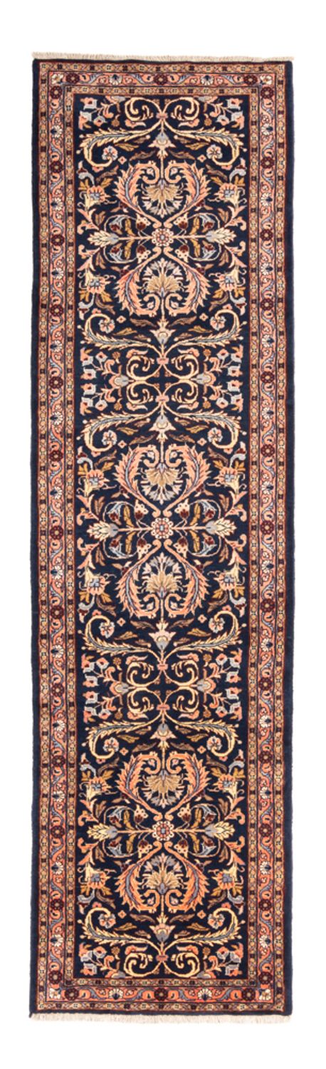 Alfombra de pasillo Alfombra persa - Nómada - 288 x 78 cm - azul oscuro