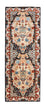 Alfombra de pasillo Alfombra persa - Clásica - 245 x 90 cm - azul oscuro